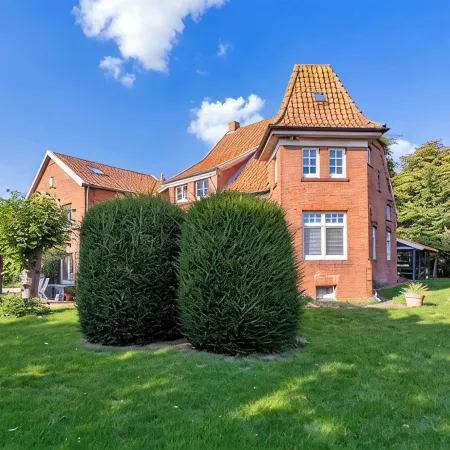 Kornboden vacation apartment in the Pilsumer Hof with a fantastic garden