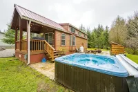 ElkCreekInn: creekside tiny home - バルコニー