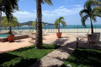 Beautiful beachfront at The Villas On Great Bay