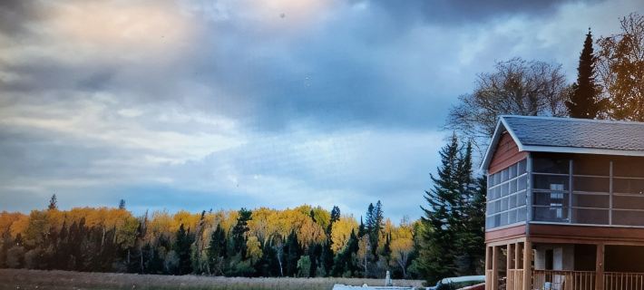 Modern Tiny Cottage on Eagle Lake with South facing Private Beach Hotels in Kenora District