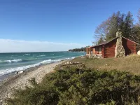 Rustic Authentic Michigan Log Cabin