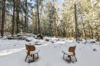 Private cabin on 3Acres with private hot tub! Lake access, Skiing, Snowmobiling! - Chalets