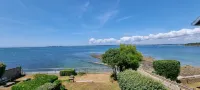 Superb Beach Front Apartment in Concarneau - balcón