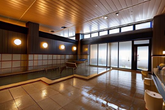 시라카와고 노 유 다다미방 내부