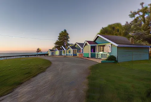 Juan de Fuca Waterfront Hotel & Cottages - Mountain view