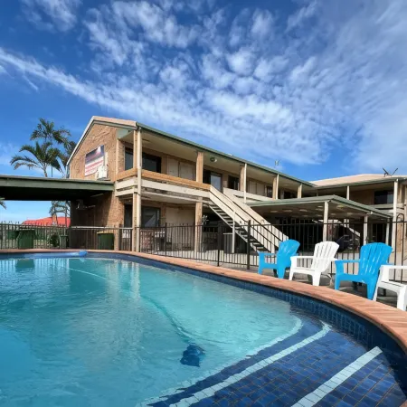 Golden Beach Motor Inn, Caloundra Отели рядом с достопримечательностью «Голден-Бич»