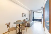 Apt with Balcony and Sea View, Maceió HIG1003