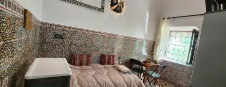 House in a traditional riad with swimming pool in 21 ha of greenery