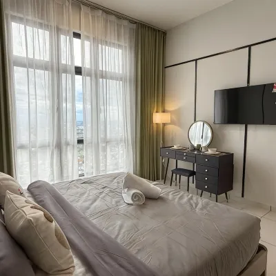 B4701 Space Residency, Studio, KSL Mall, JB City โรงแรมใกล้สถานีขนส่ง Larkin Sentral