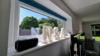 1 bed self-contained annex, with off-road parking.