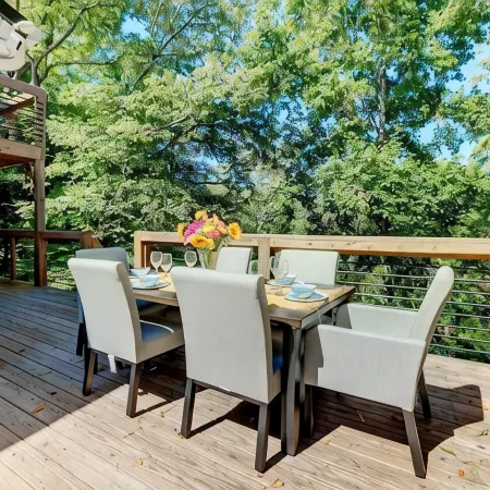 Lakefront Estate · Private Dock + Two Firepits · Sleeps 18