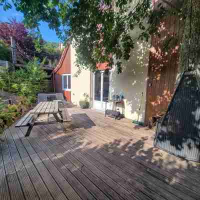 On your terrace at the foot of an oak tree, feel the Alsace's vibes ! Hotel Exterior