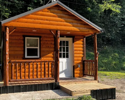 Rustic Retreat at Backwoods Bungalow – Secluded Cabin with Modern Comforts Hotels in Pike County