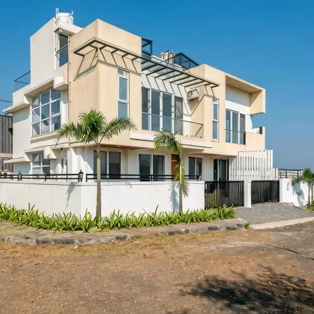 ELIVAAS 3BHK White House Villa with View