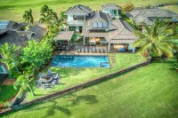 Spectacular View Home for 24!!Ocean, Mountain, Golf Views! 5Min from Poipu Beach - プライペートプール