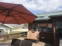Indian Lakes Cabin with private beach and dock lake side - 2-Star