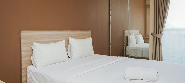 Modern and Relax Studio Room at Serpong Greenview Apartment by Travelio Hotels in Serpong