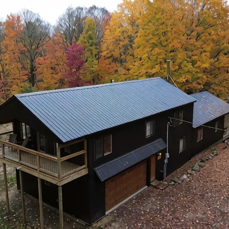 Large luxury cabin way back in the woods on ORV trail