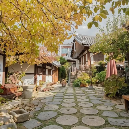 Jeonju Hanok Ihwa Gotaek Banchayougi Josik Отели рядом с достопримечательностью «Комплекс Сынквандже»