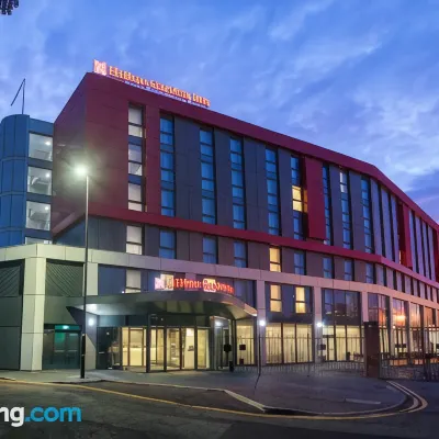 曼徹斯特老特拉福德希爾頓花園酒店 鄰近威爾姆斯洛路（Wilmslow Road）的酒店