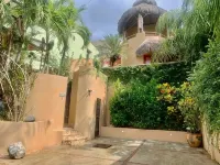 Relax in the private pool, chill out in the palapa or walk to the beach or Plaza - Gym