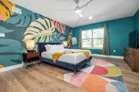 Sleeps 18 - Heated Pool-Pickleball-Hot Tub-Gym-Sauna - Balkon