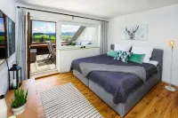 Oberreute - Modern vacation apartment with panoramic views of the Allgäu - 公寓