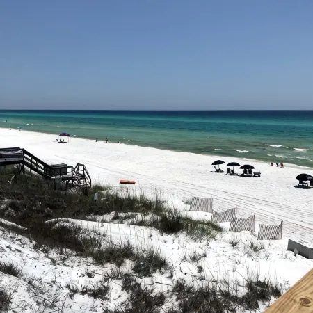 Private Beach Oasis with Pool, Hot Tub, Outdoor TV & Bikes, Near Alys + Rosemary