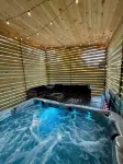 New Private Quiet Cabin~Mountain Forest View~Hot Tub~3 King Beds~Fire Pit~1 Acre - Chalets