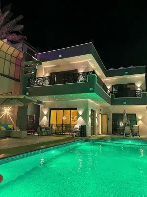 Villa Jana chalet - Private Villa - Dead Sea - Jordan - Parkplatz