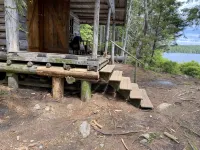 Walk to this secluded lakeside cabin in downeast Maine - Alphydda