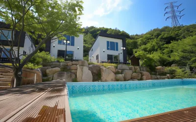 산내하이원펜션 문복산 주변 호텔