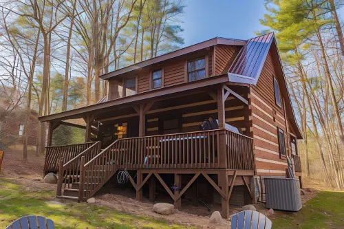 Hidden Hideaway 2 Bedroom Cabin by RedAwning