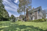 Cozy Orient Farmhouse on 1.6 Acres with Pool and Walk to Beach
