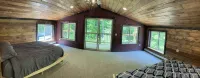 Large luxury cabin way back in the woods on ORV trail