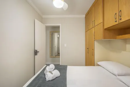 Functional Apt 120m from the Beach in BC | Cec0302 Отели рядом с достопримечательностью «Balaroti Camboriú»