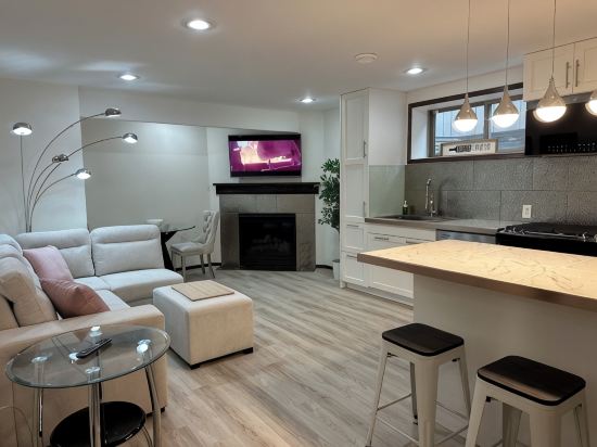 NEW Modern Secondary Suite w/Private Office, Chefs Kitchen and 2nd workspace