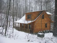 AMAZING & COZY LOG CABIN IN WOODS