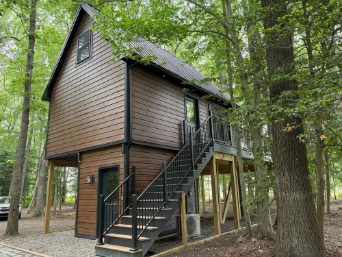 Luxury Treehouse with Large Deck - Homestays