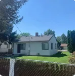King, queen, & twin bed. 2-bedroom. Fenced around.
