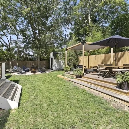3.8 Miles to Shinnecock Hill….Completely Redone Private Modern Beauty