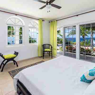 Luxury oceanfront villa, full AC private pool, direct ocean access, great diving Rooms