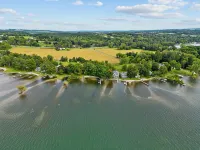 Waterfront Cottage with fireplace located directly on Owasco Lake.