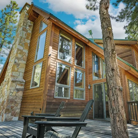 Modern 3BR Alpine Cabin, Mtn Views, Deck, Nearby Lakes and Purgatory Skiing
