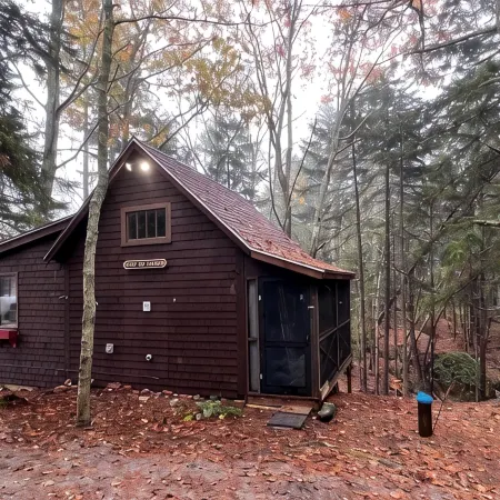3 charming cottages sleeping 14 on an ocean cove, 21-acre forest property