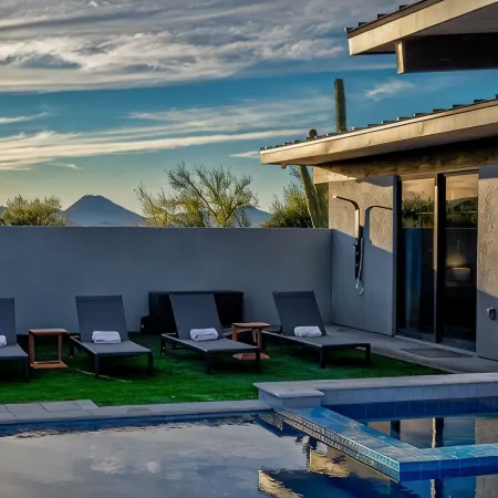New Modern Custom Home, Located in Beautiful Carefree, Arizona