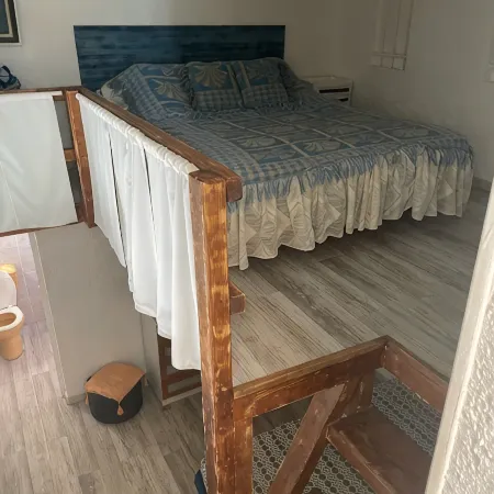 In villa, duplex 42 M2 center for 4 open terrace / garden parking space