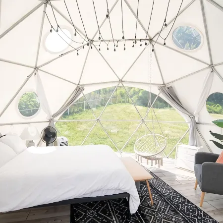 Smoky Mountains Glamping Dome #1 (Read Details)