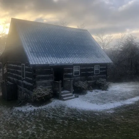 Cozy Log Cabin Near the Parkway