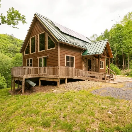 Secluded, Fun, Family-Friendly, Riverfront Cabin Surrounded by Nature.